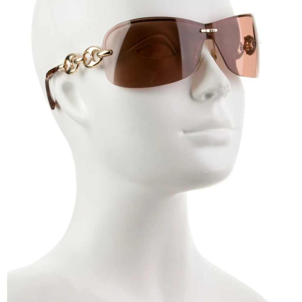 Gucci GG 1816/S (Shield / Rimless Wrap Style)